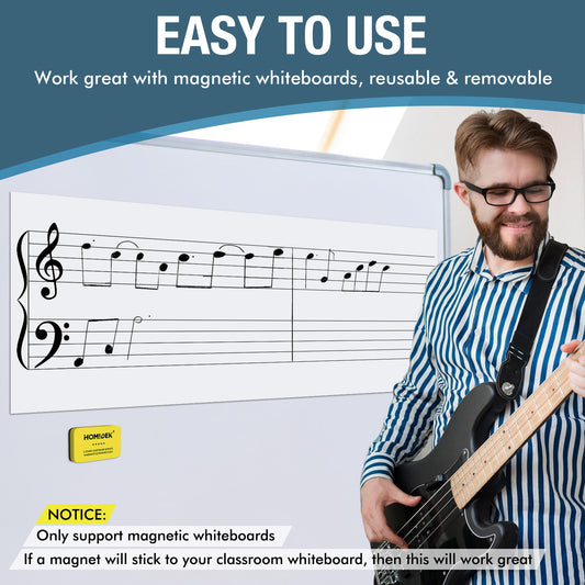 Music Staff Whiteboard