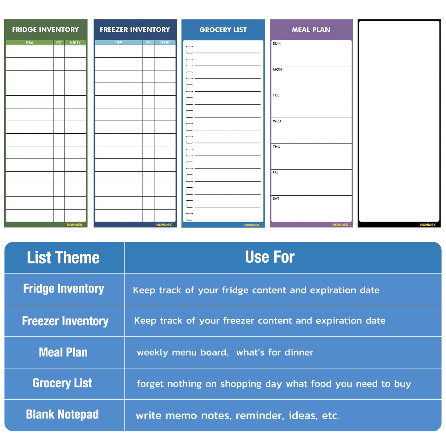 Magnetic List Series
