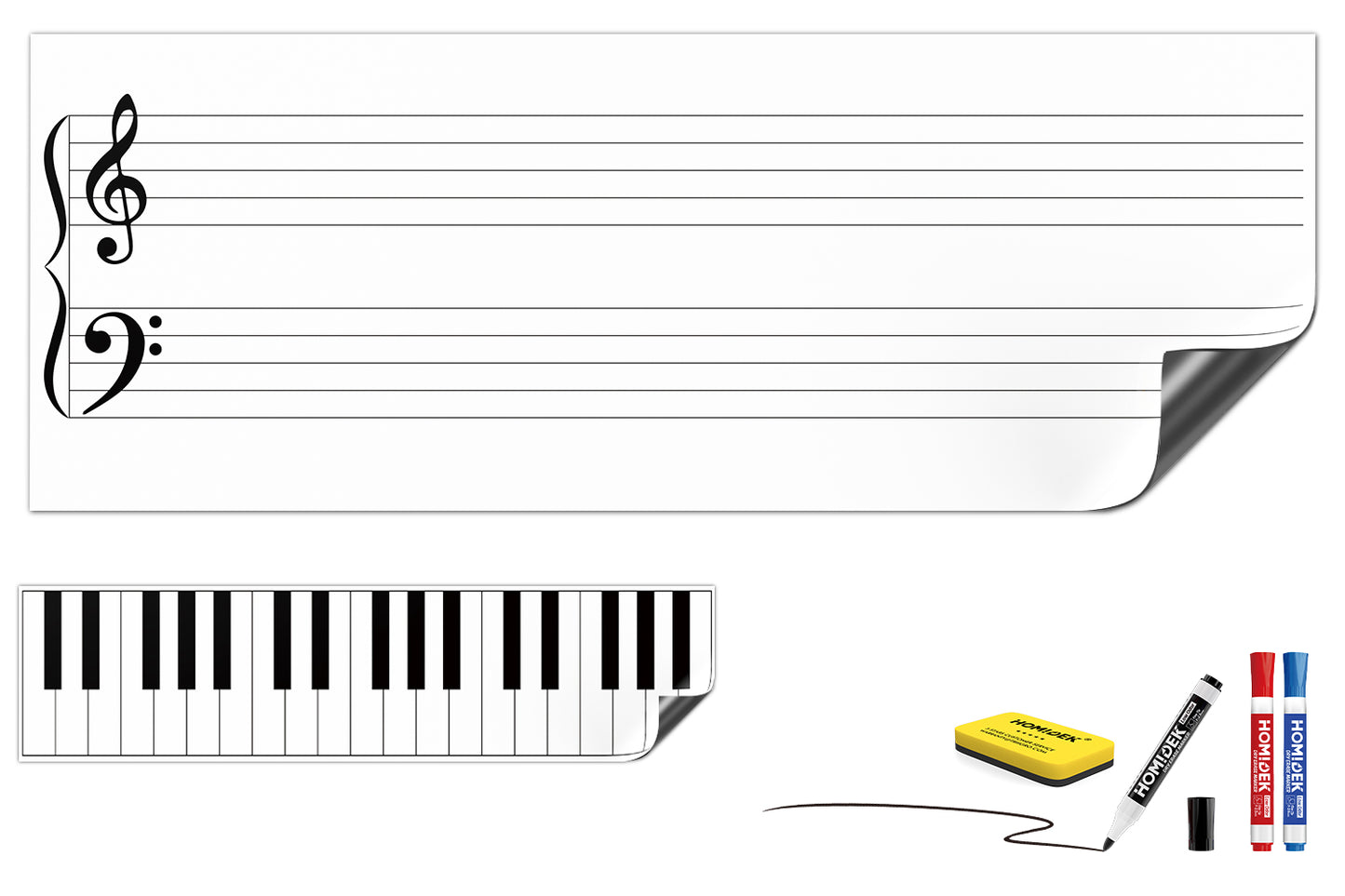 Music Staff Whiteboard