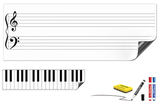 Music Staff Whiteboard