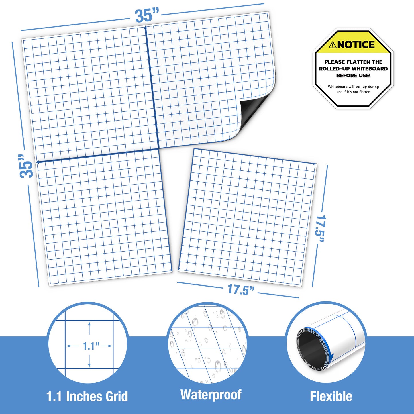 4 in 1 Magnetic Graph Board