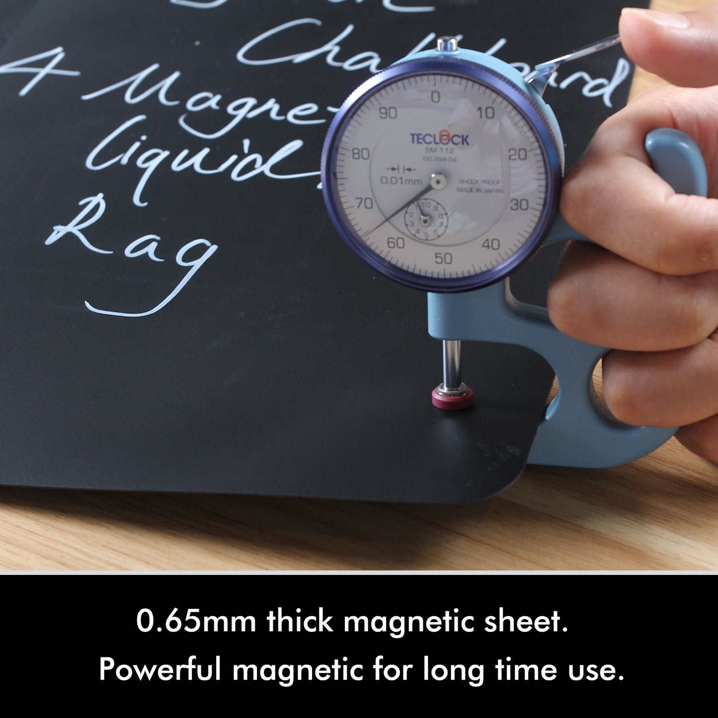 Magnetic Fridge Chalkboard